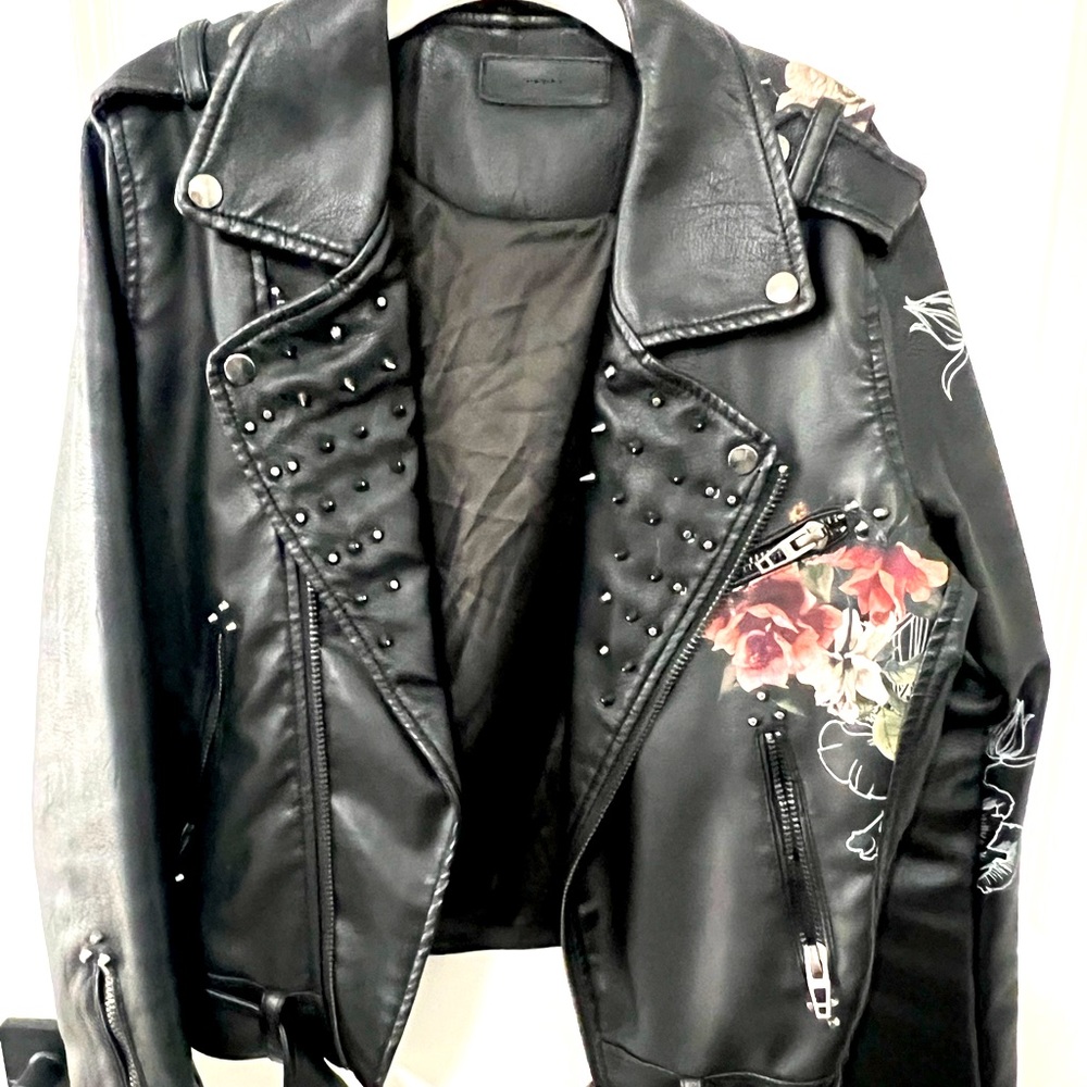 BlankNyc - Vegan Leather Biker Jacket